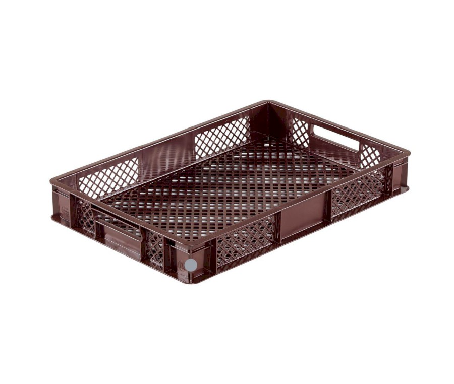 Přepravka 0751.232110 šedá, OÚ, perforovaná